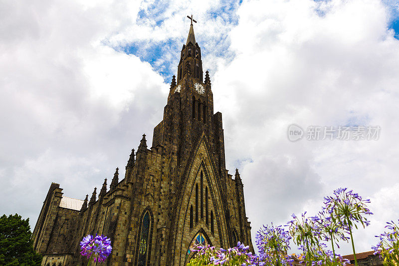 巴西南部Canela市的石头大教堂(Pedra Catedral)